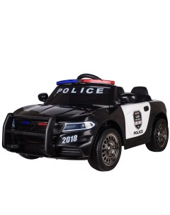 Детский электромобиль Dodge Police Б007OС Черно белый Barty