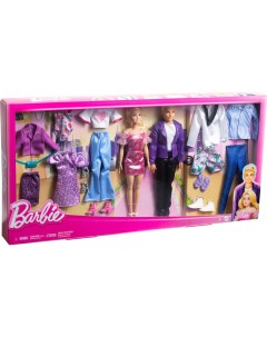 Кукла и Кен коллекционный набор с одеждой и аксессуарами Barbie