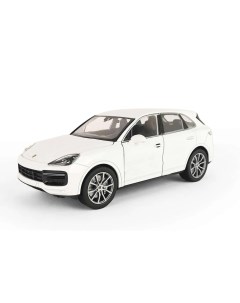 Машинка Porsche Cayenne Turbo белая Welly