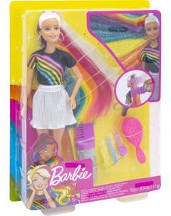 Кукла Радужное сияние волос FXN96 Barbie