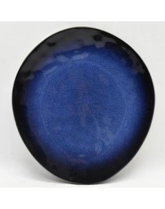 Тарелка Пуран 25 см темно синяя Samold