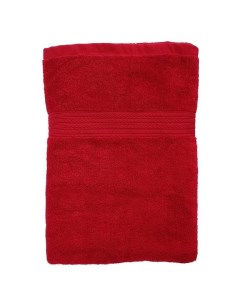 Полотенце Стандарт 70x140 см маxровое красное Cottonika