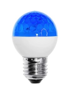 Светодиодная Лампа шар для украшения диаметром строб e27 50 синяя 411 123 Neon-night