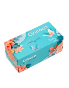 Салфетки бумажные в коробке 200 шт Orinoco