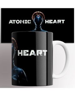 Кружка с принтом компьютерной игры atomic heart атомное сердце 330 мл Aeahome