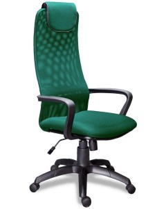 Кресло руководителя Фокс PL Ткань сетка зеленая Экспресс офис
