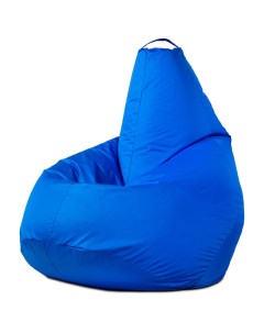 Кресло мешок груша XXL синий Puffmebel