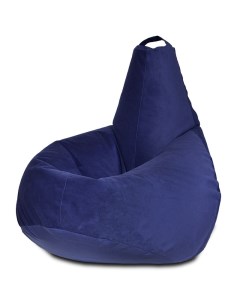 Кресло мешок груша XXXL синий Puffmebel