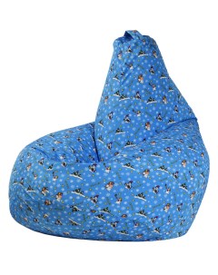 Кресло мешок груша XXL разноцветный Puffmebel