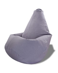 Кресло мешок груша XXXXL фиолетовый Puffmebel