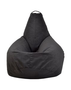 Кресло мешок груша XXXL черный Puffmebel