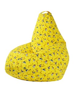Кресло мешок груша XXXL разноцветный Puffmebel