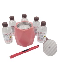 Керамический биокамин Diamond 00 25935 розовый матовый со стартовым набором Premi