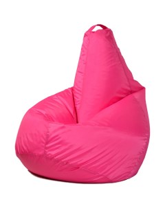 Кресло мешок груша XXL розовый Puffmebel
