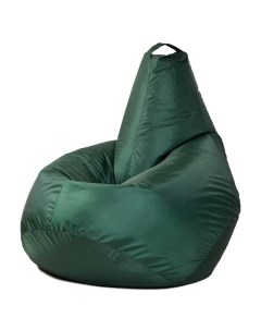 Кресло мешок груша XXL зеленый Puffmebel