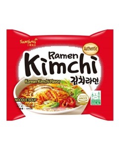 Лапша Kimchi Ramen со вкусом кимчи быстрого приготовления 120 г Samyang