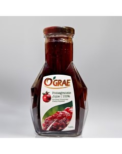 Гранатовый сок O GRAE прямого отжима без сахара 0 33л Ograe