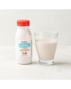 Питьевой йогурт из цельного козьего молока с клубникой 3 4 5 БЗМЖ 200 г Вкусвилл