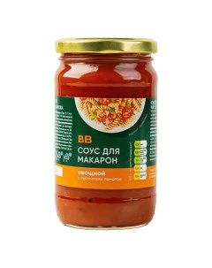 Соус Овощной с кусочками томатов для макарон 360 г Вкусвилл