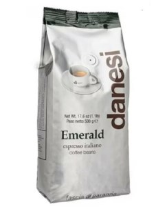 Кофе в зернах Espresso Emerald 500 г Danesi