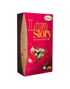 Конфеты Love Story История любви шоколадные Акконд