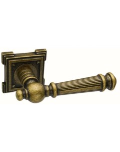 Дверная ручка на квадратной розетке Castello VQ212 Aged bronze состаренная бронз Adden bau