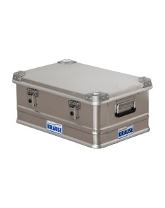 Ящик для инструментов Альфа 42 л 550 х 350 х 220 мм aluminum Krause