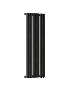Трубчатый радиатор отопления вертикальный Takt R1 352 1750 Coal Black черный Empatiko