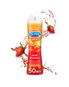 Гель смазка Play Sweet Strawberry 50 мл Durex