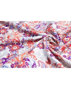 Ткань 17439 хлопок рубашечный восточные цветы 100x145 см Unofabric