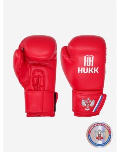 Перчатки боксерские Красный Hukk