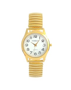 Часы наручные женские золото d 4 см Nobrand