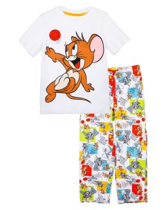 Комплект трикотажный фуфайка футболка брюки пижама Playtoday