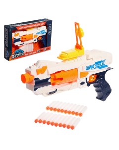 Бластер war soul gun стреляет мягкими пулями работает от батареек Woow toys