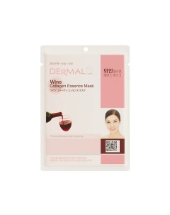 Тканевая маска с экстрактом красного вина и коллагеном 23 0 Dermal