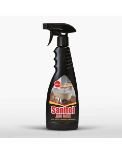 Средство для чистки акриловых эмалированных ванн с распылителем 500 0 Sanitol