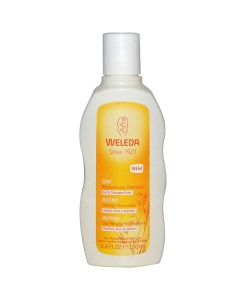 Смягчающий и восстанавливающий шампунь для сухих и поврежденных волос Avena 190 Weleda