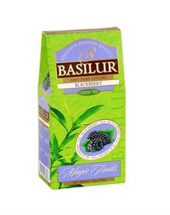 Чай зеленый Волшебные фрукты Ежевика 100 г Basilur