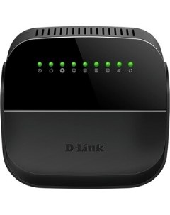 Роутер DSL 2740U R1A ADSL черный D-link