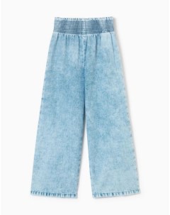 Джинсы Paperbag с эффектом варки для девочки Gloria jeans