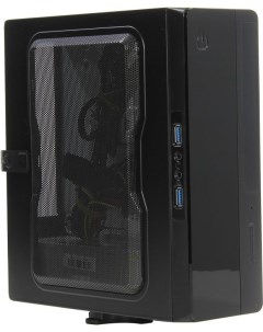 Корпус mini ITX EQ101 6117414 черный Desktop с БП 200W Powerman