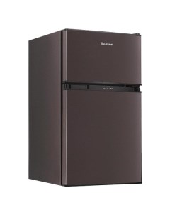 Холодильник с верхней морозильной камерой Tesler RCT 100 DARK BROWN RCT 100 DARK BROWN