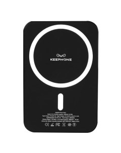 Внешний аккумулятор Keephone для iPhone MagSafe 5000 mAh черный для iPhone MagSafe 5000 mAh черный