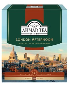 Чай черный Лондонский полдник пакетики в конвертах 100 х 2 г Ahmad tea