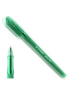 Ручка шариковая Galaxy зеленый пластик колпачок 818 36 xf Stabilo