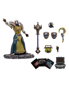 Фигурка Варкрафт Чернокнижник ВоВ World of Warcraft WoW с аксессуарами 13 см Mcfarlane toys