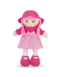 Кукла мягкая 39 см цвет розовый 152216 Tongde
