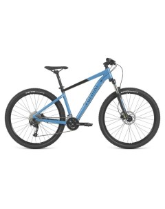 Велосипед 1412 27 5 рама M 2023 года синий матовый черный матовый Format