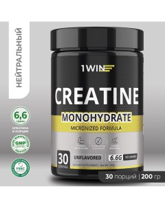 Креатин моногидрат Creatine Monohydrate без добавок 30 порций 1win