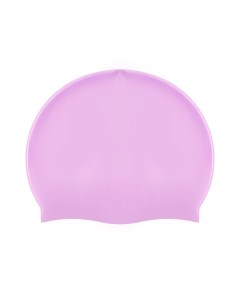 Шапочка для плавания для длинных волос cap 65 розово фиолетовая размер 54 60 см Big bro